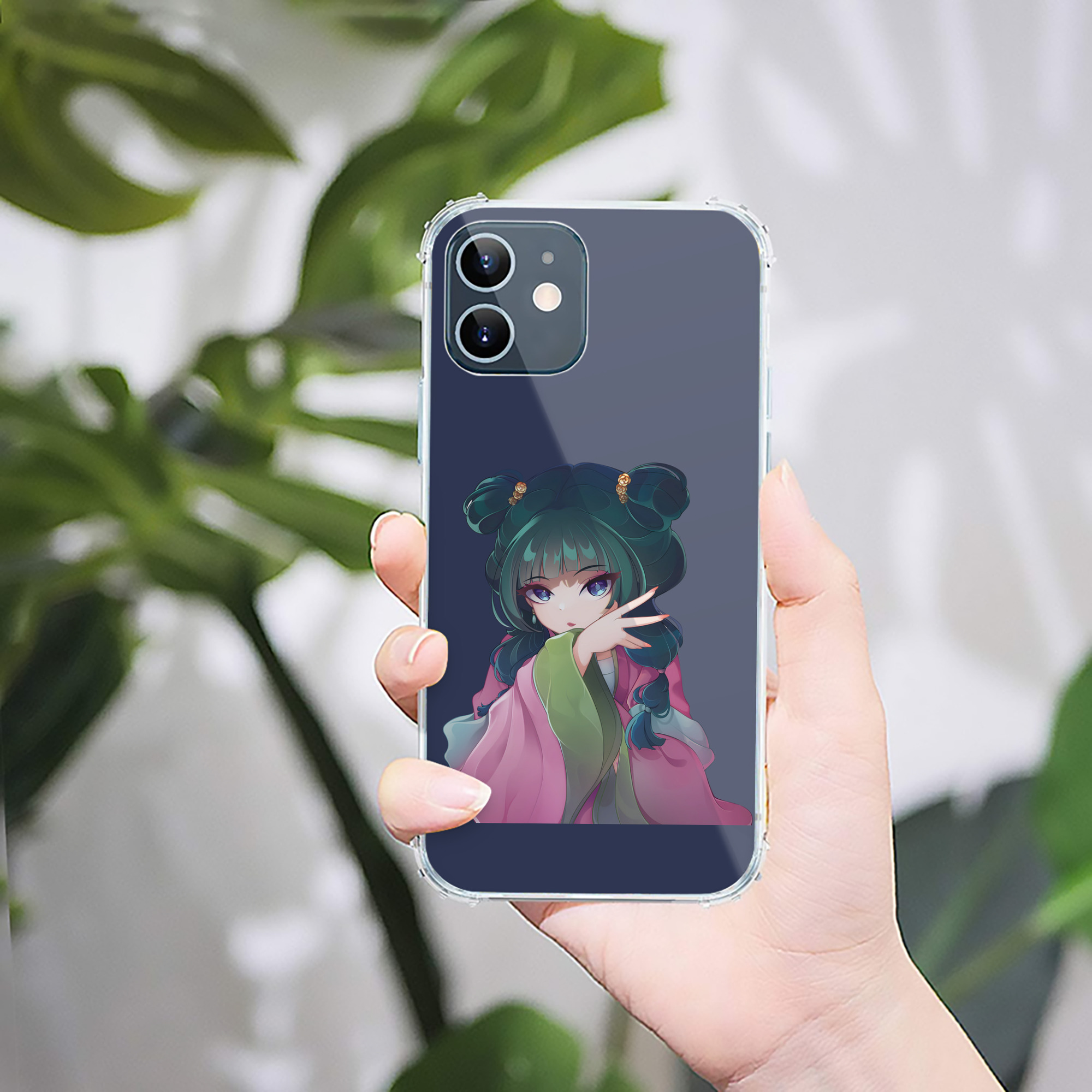 （画像用） 薬屋のひとりごと The Apothecary Diaries 【iPhone 12シリーズ対応】透明スマホケース（クリアソフトケース）